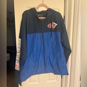 Hoonigan nylon windbreaker never worn